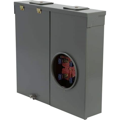 NEWThe Square D Homeline pack includes a 50 Amp Homeline Outdoor Metallic Load Center and an installed Square D Homeline breaker - HOM250GFI. . 150 amp meter main combo